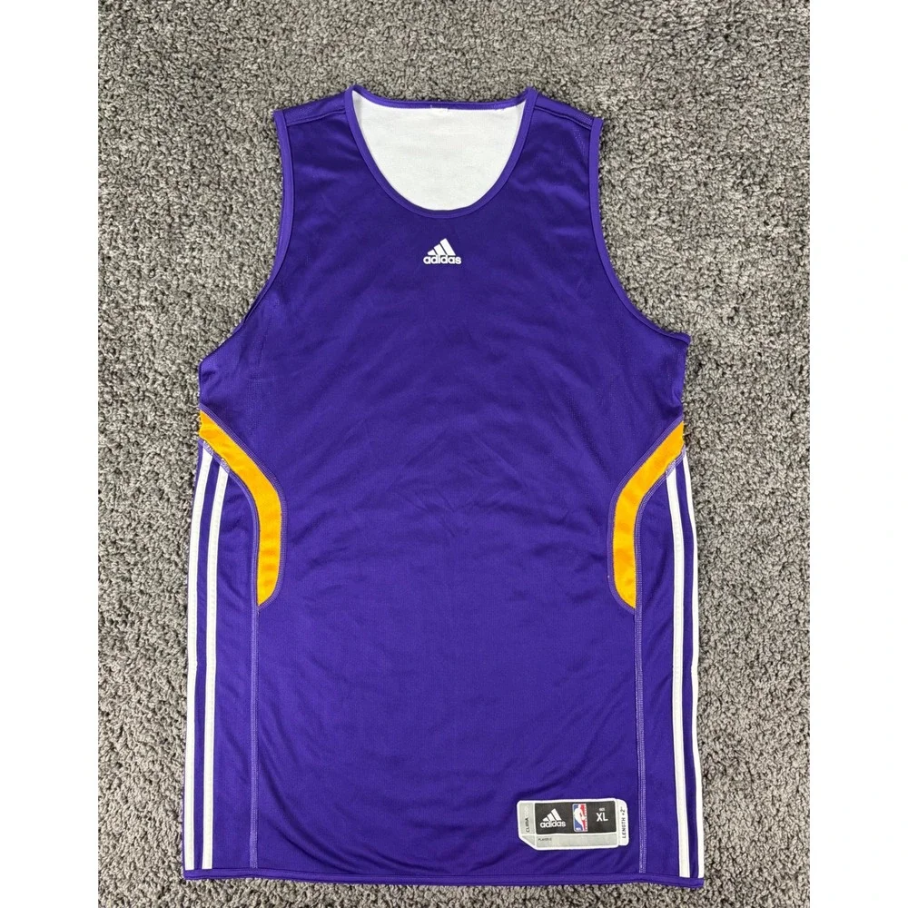 Adidas NBA Los Angeles Lakers Practice Jersey Purple XL P54985 F10NBAP959AD